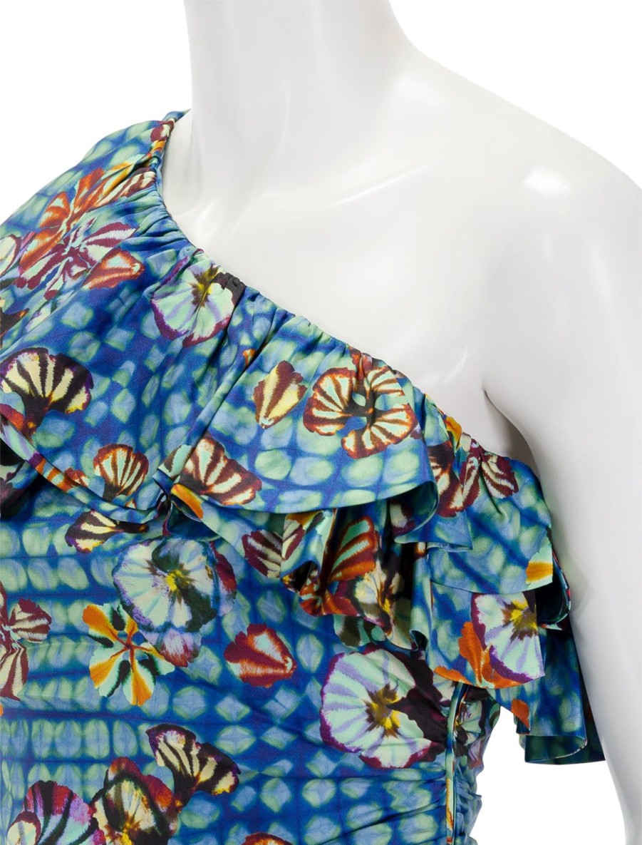 Clearance Adaleigh Top In Azul Blouses