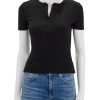 Wholesale Lorene Henley In Black Tees