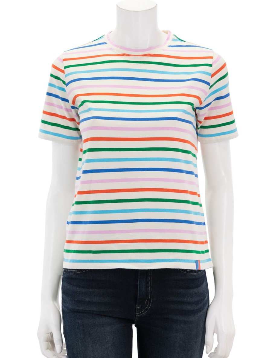 New The Modern Tee In Rainbow Tees