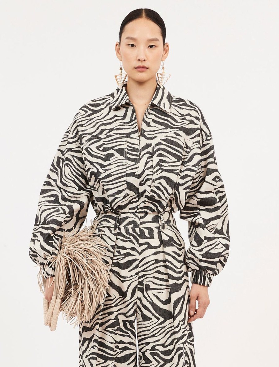 New Ariele Jacket In Zebra Jackets