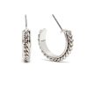 Best Chain Gang Hoops In Silver Hoops