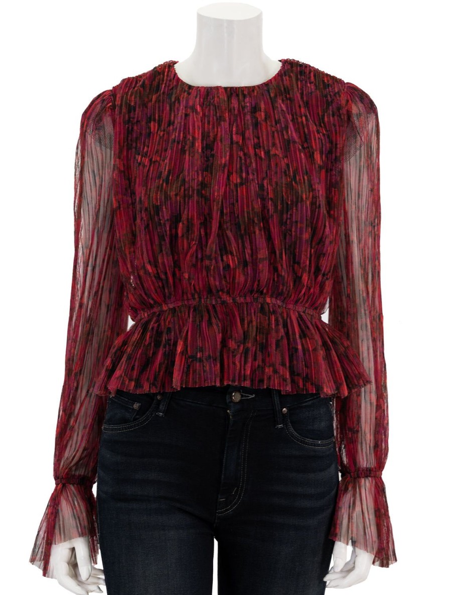 Best Filippa Top In Dark Fuchsia Blouses