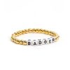 Best Badger Beaded Bracelet Statement