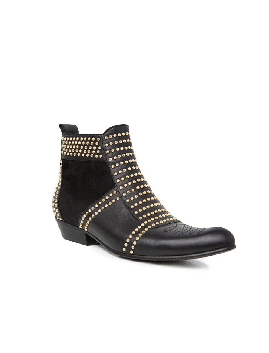 New Charlie Boots With Gold Studs Boots