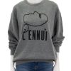 New L'Ennui Sweatshirt Lounge Tops + Sweatshirts