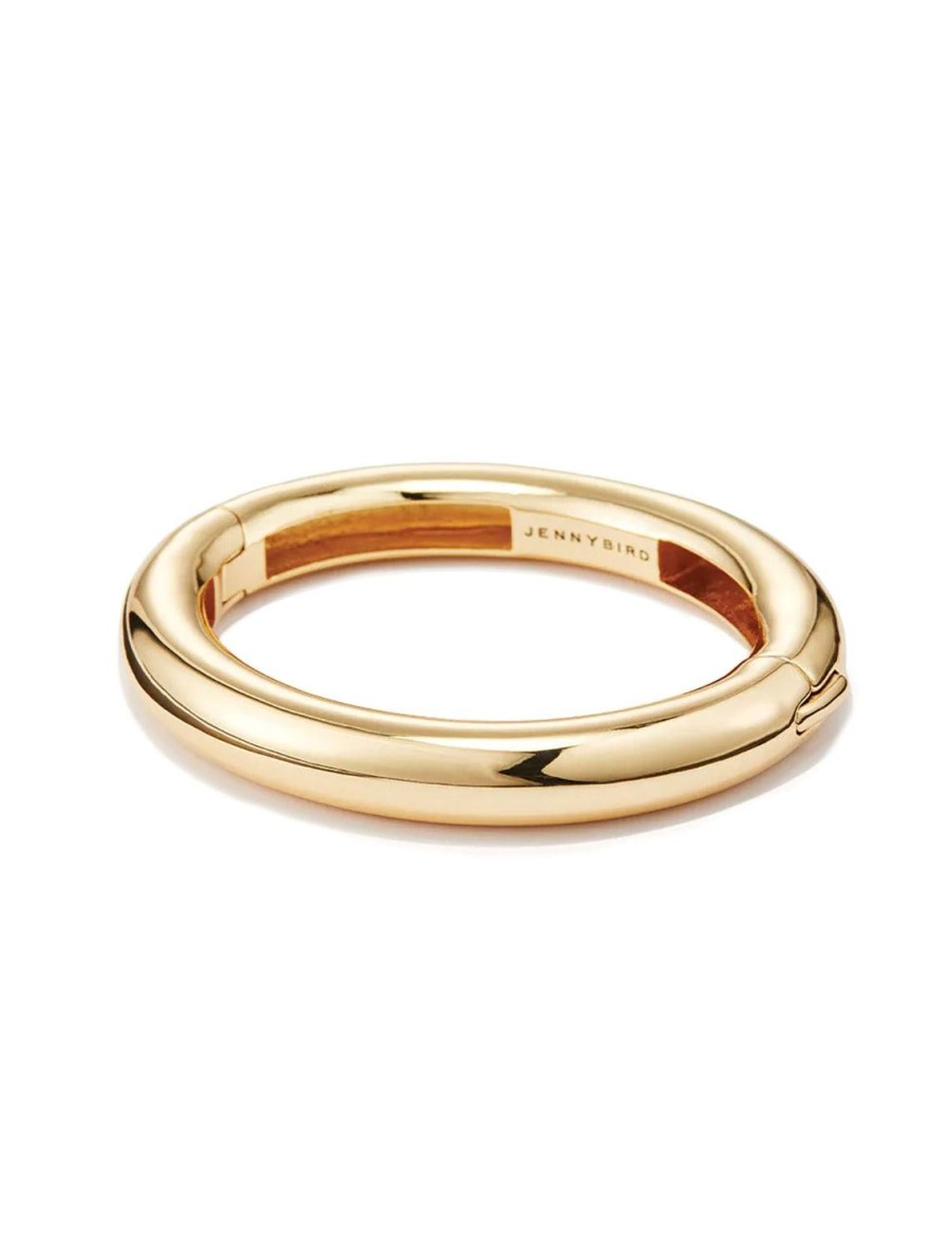 Online Gia Mega Bangle In Gold Statement