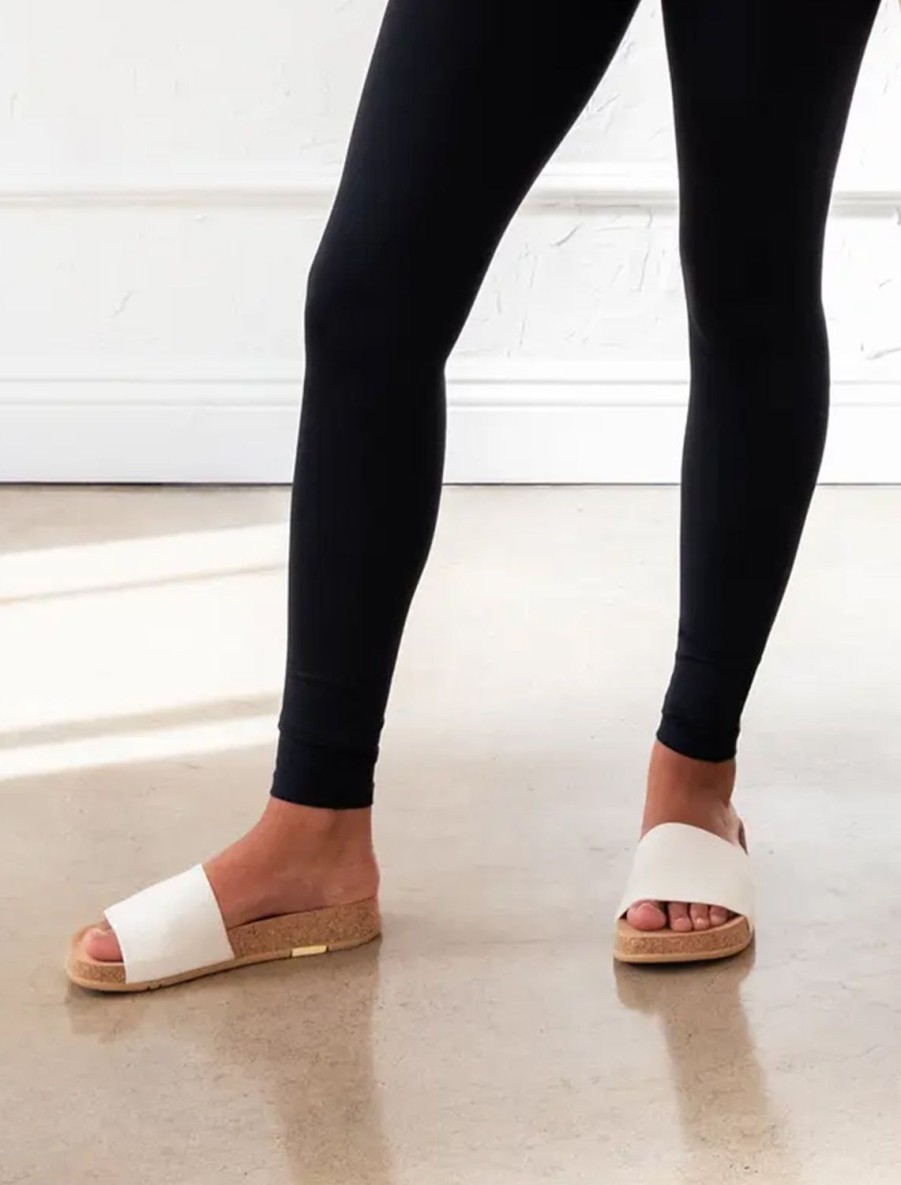 Online Mullen Slide In Creme Brulee Flats + Sneakers