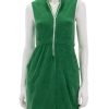 Online The Terry Dress In Green Casual + Knit Dresses