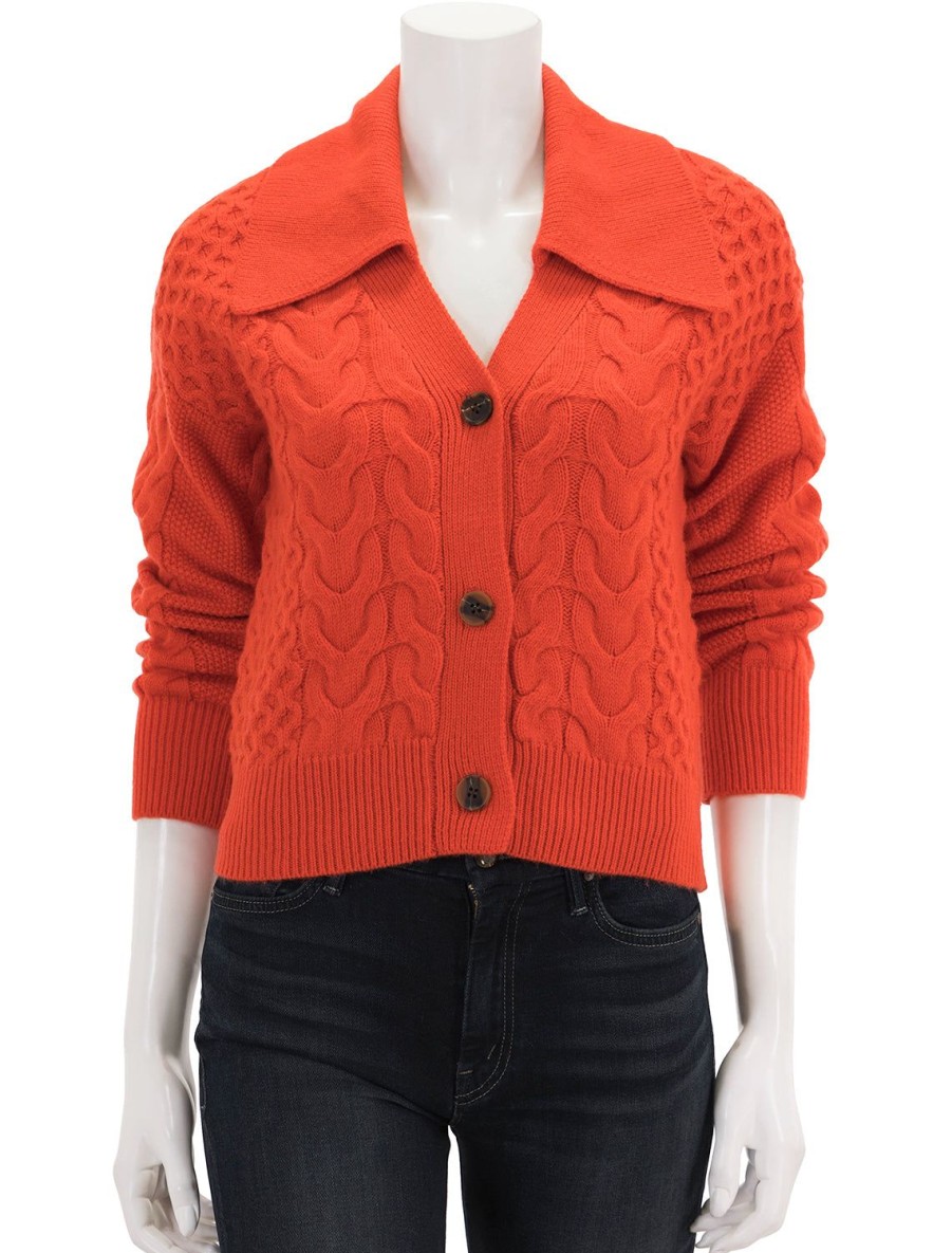 Best Golden Cardigan In Orange Cardigans