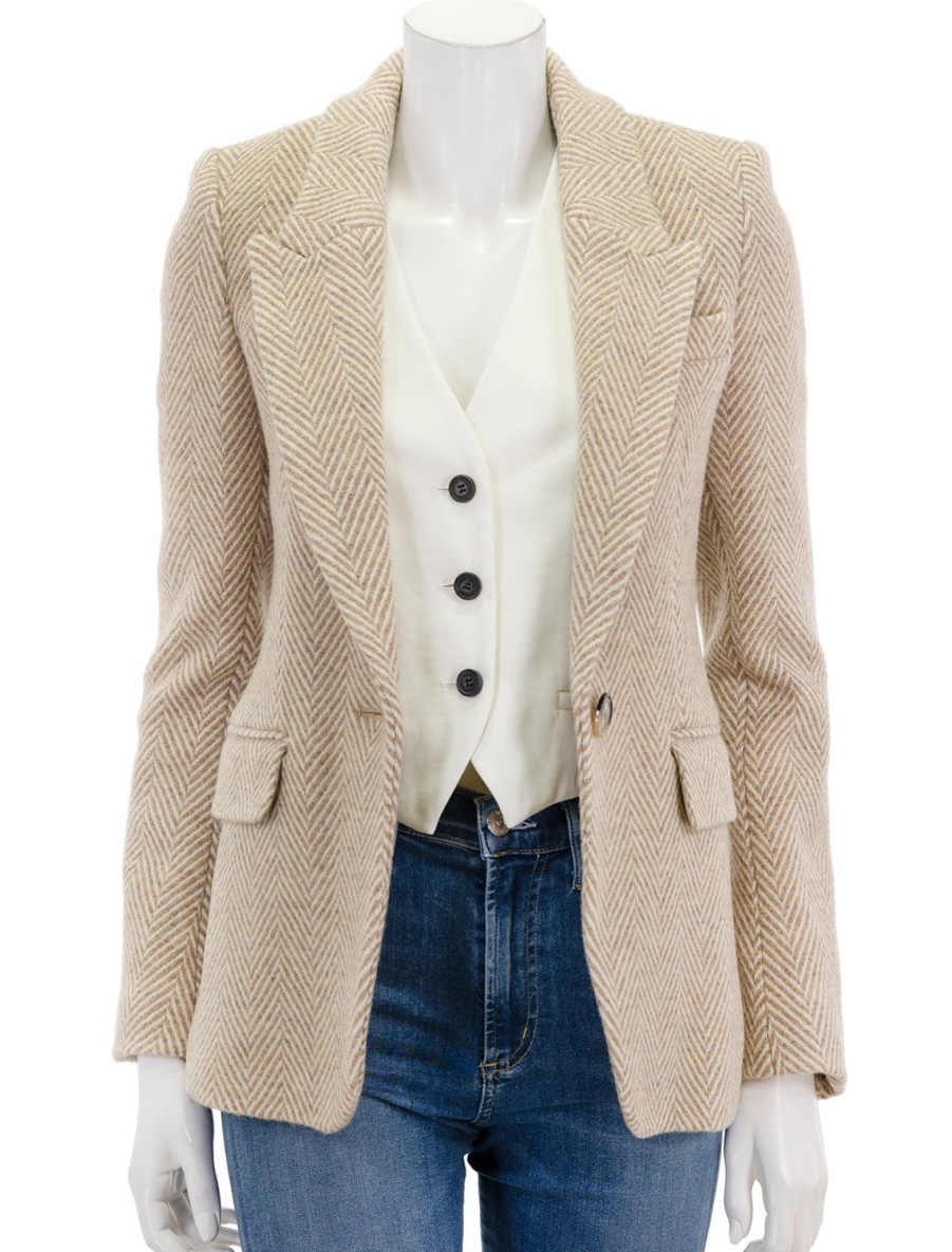 Wholesale Kerstin Blazer In Toffee Blazers