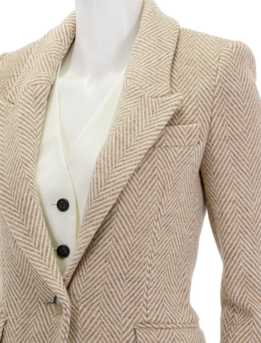 Wholesale Kerstin Blazer In Toffee Blazers