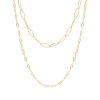 Wholesale Double Cable Chain Necklace Chain Necklaces