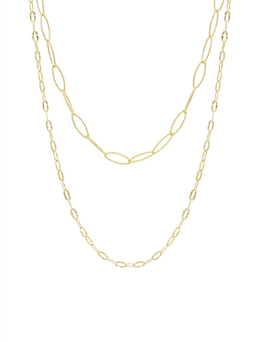 Wholesale Double Cable Chain Necklace Chain Necklaces