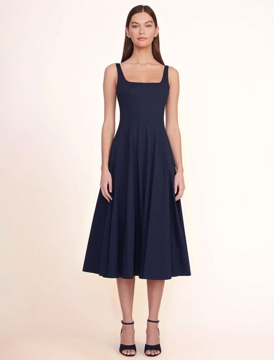 Clearance Wells Dress In Navy Occasion Dresses