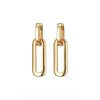 Online Teeni Detachable Link Earrings In Gold Hoops