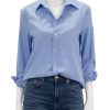 Online Raphael Classic Shirt In Light Blue Work Tops