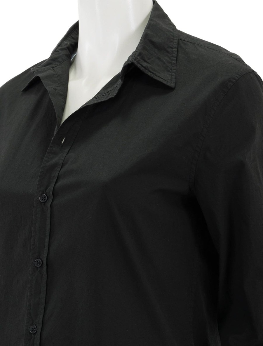 New Raphael Classic Shirt In Black Work Tops