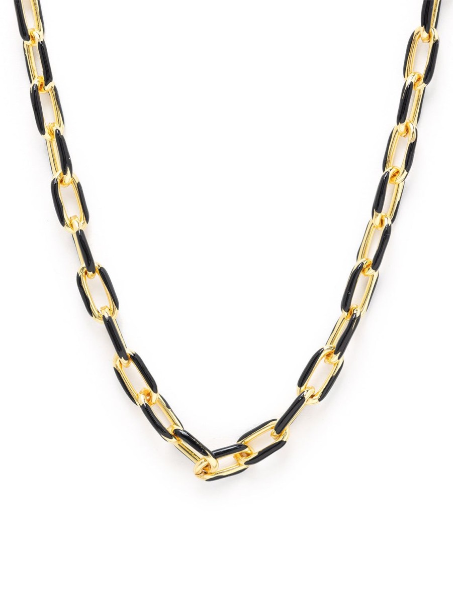 Wholesale Frankie Necklace In Black Chain Necklaces