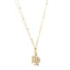 New Mini Pave Zodiac Necklace | Virgo Delicate