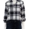 Online Silvio In Large Black And White Plaid Blouses