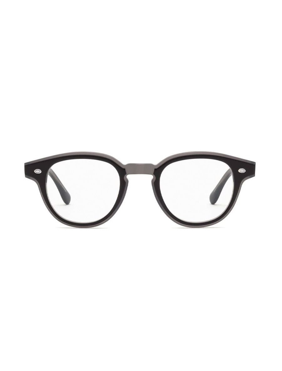 Hot Tectonic Readers In Matte Black & Polished Bogart Reading Glasses