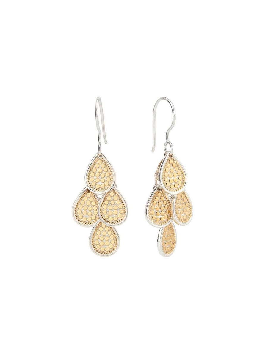 Online Classic Chandelier Earrings In Two-Tone Drops