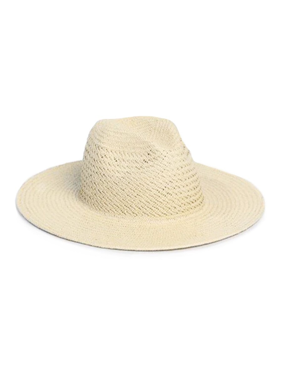 Best Luxe Vented Packable Hat In Natural Hats