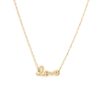 Hot Tiny Pure Love Script Necklace Delicate