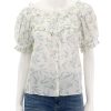 New Farley Top In Blanc Bluebell Ballad Blouses