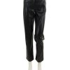 New Keaton Pants In Black Leather + Suede Pants