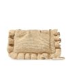 New Mavis Ruffle Trim Flat Clutch Event/Night-Out Bags