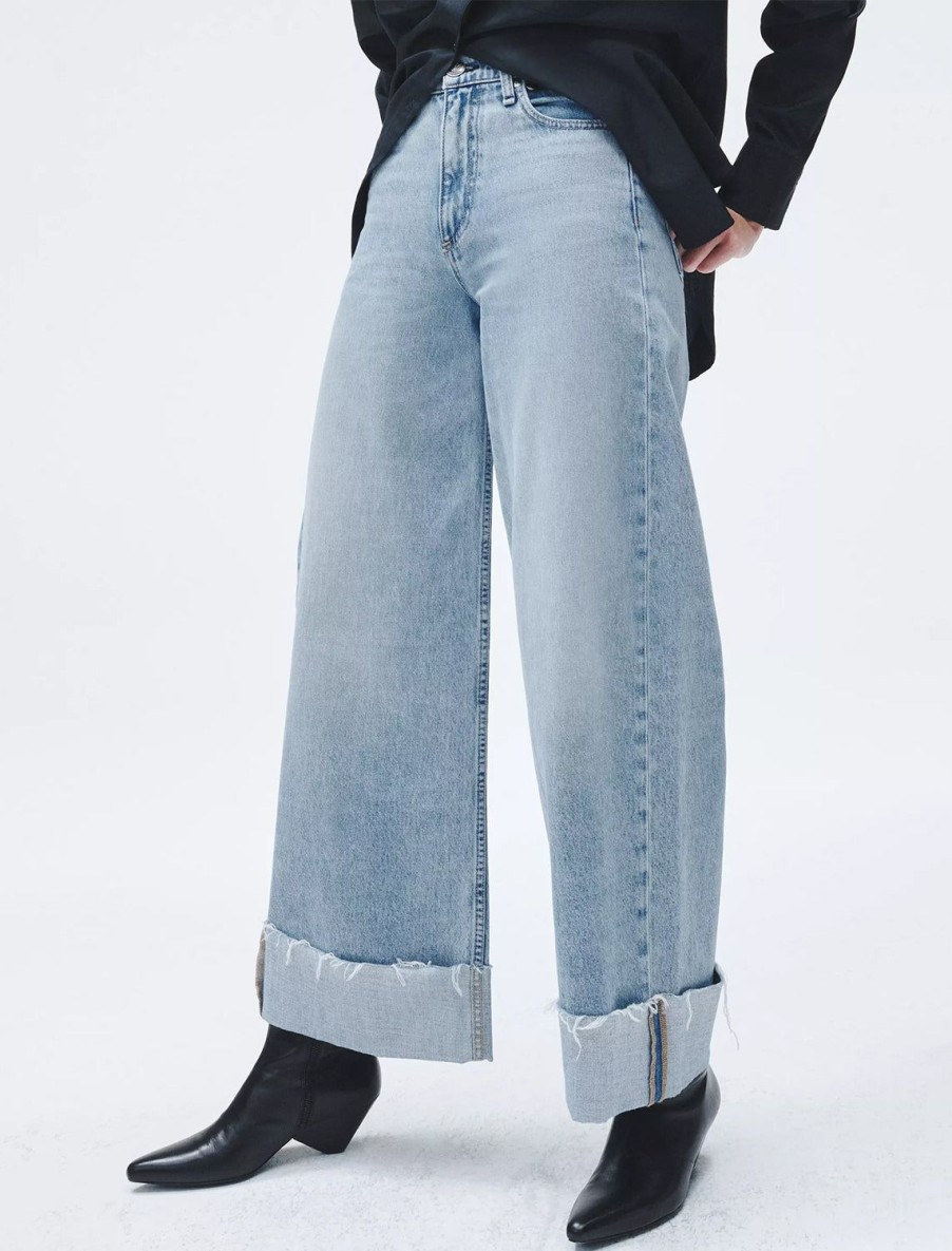 Online Sophie Crop With Cuff In Mari Wide Leg + Boyfriend