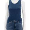 Clearance Poppy Tank In Indigo Lounge Tops + Sweatshirts