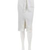 Best Nazia Jean Skirt In White Skirts