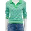 New Palva Polo In Vert Pullover Sweaters