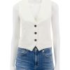 New Benson Vest In Ecru Blouses