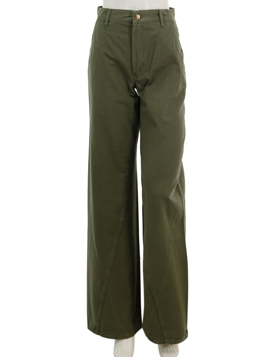 Online Briley Pant In Army Green Trousers