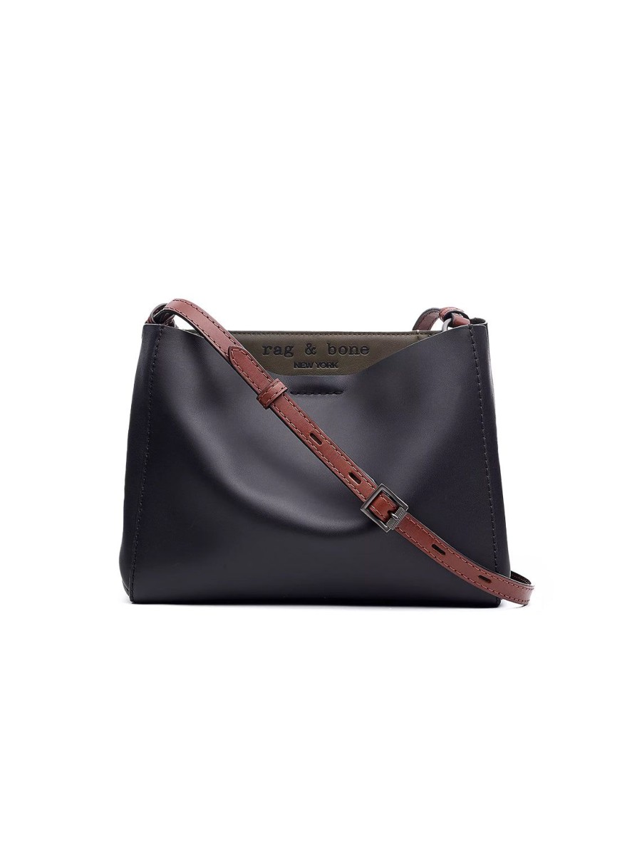 Hot Passenger Crossbody In Black And Olive Crossbody