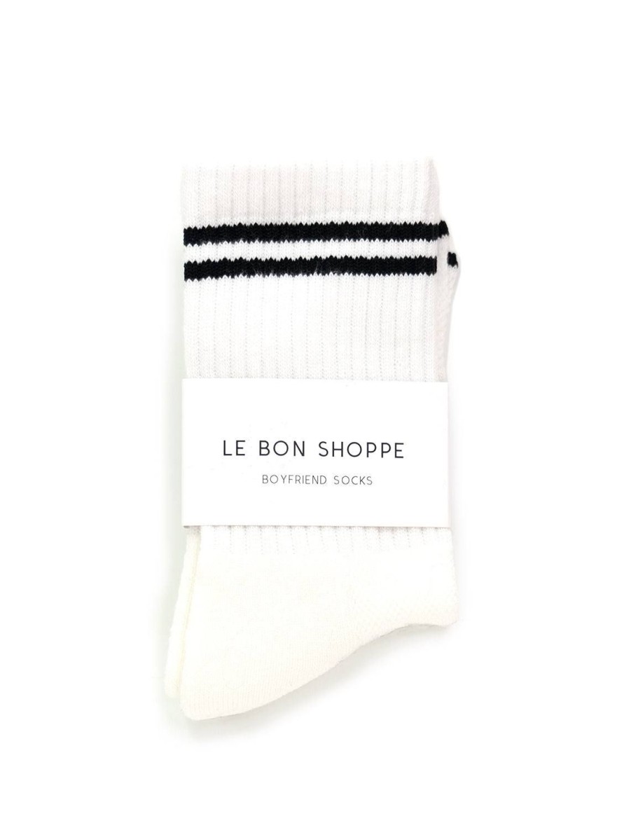 Hot Boyfriend Socks In Classic White Socks