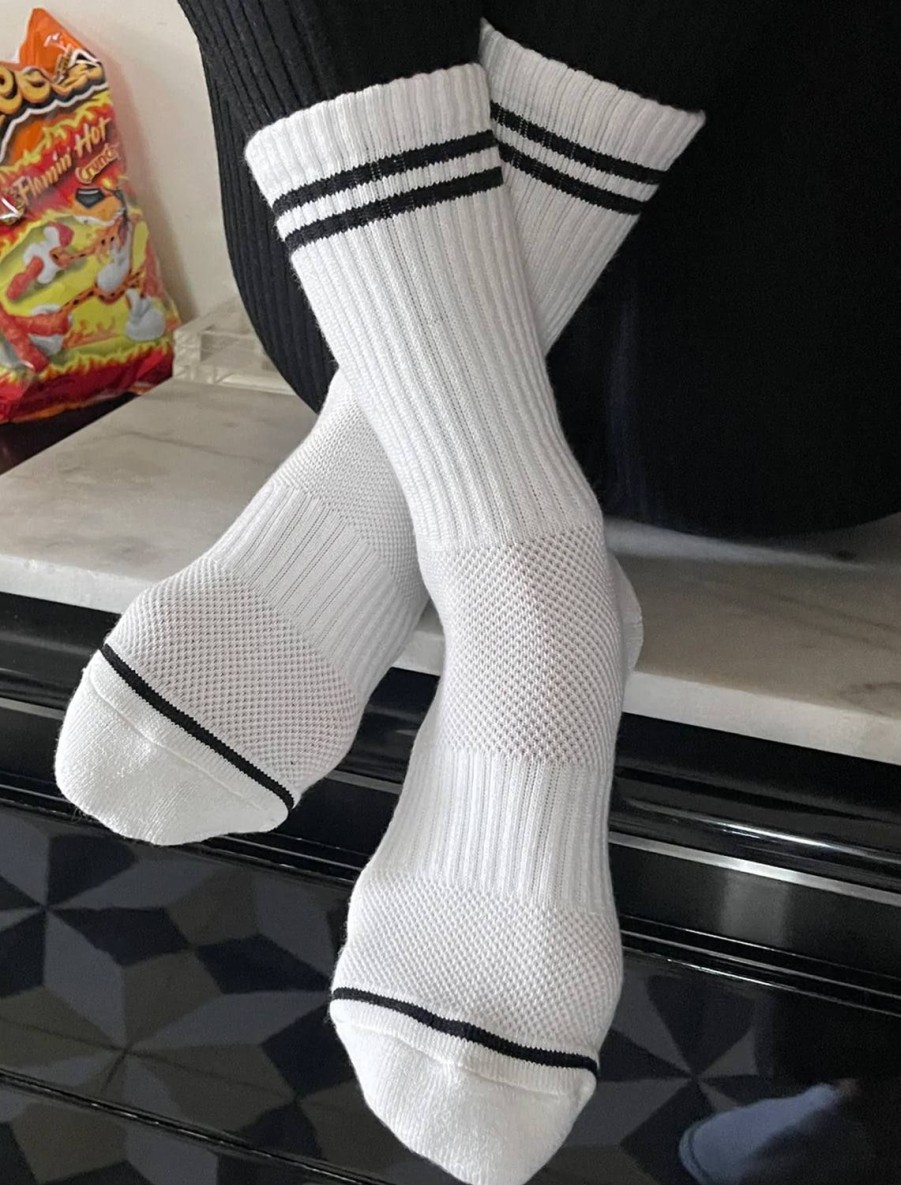 Hot Boyfriend Socks In Classic White Socks