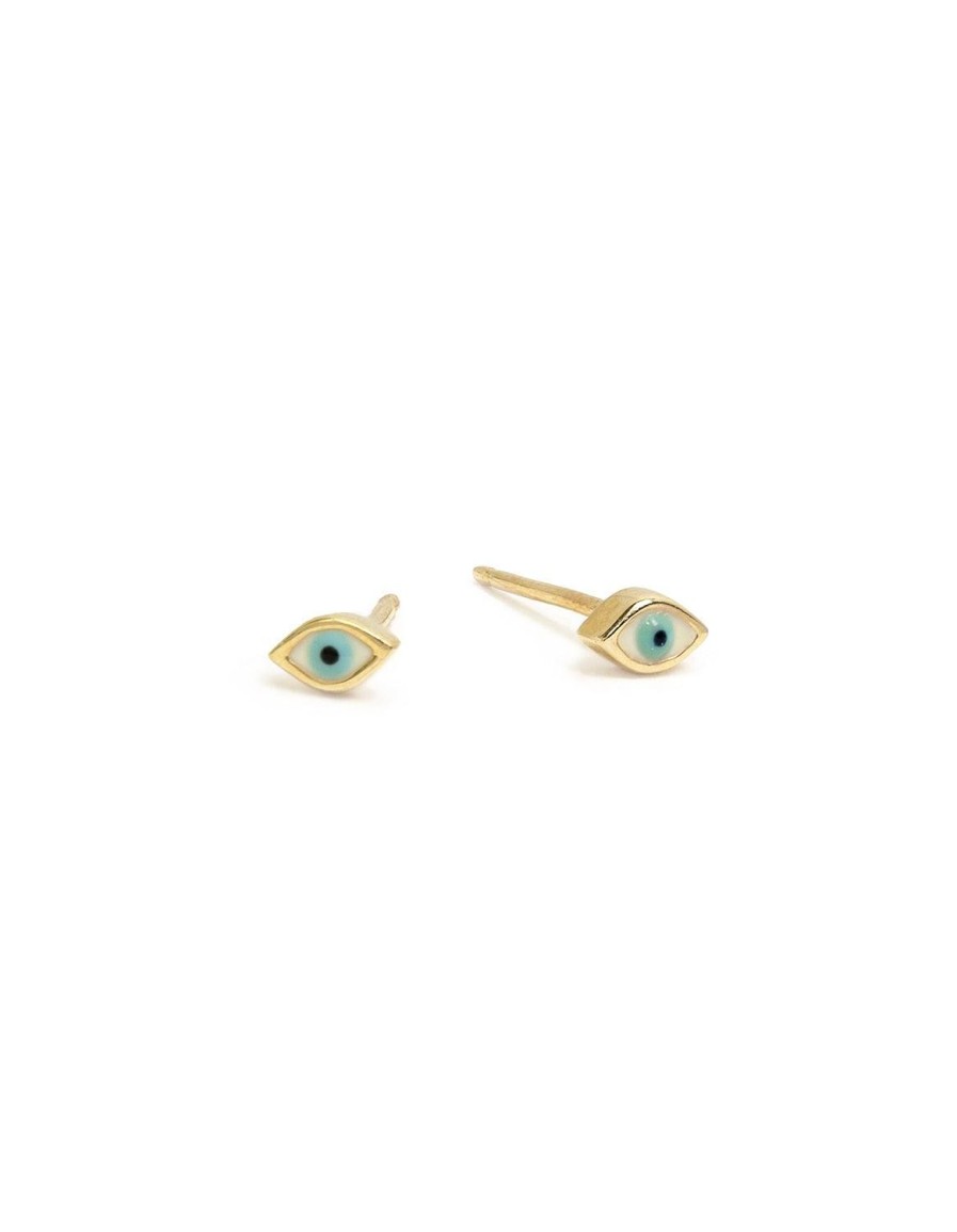 Clearance Mini Enamel Evil Eye Studs Studs