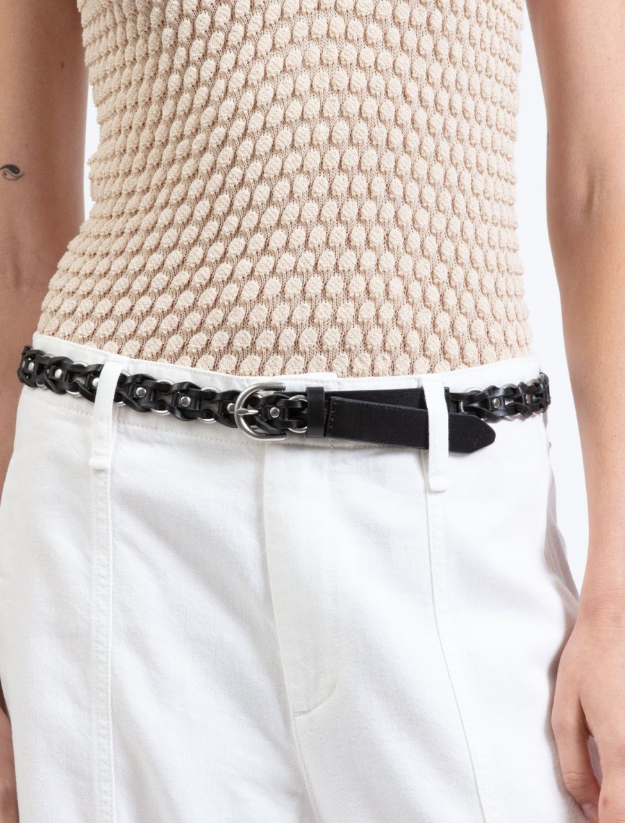 Hot Aria Chain Belt In Black Belts