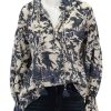 Hot Aramis Top In Heron Navy Blouses