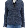 Online Slade Tweed Blazer In Blue Blazers