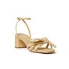 Wholesale Mikel Mid Heel Bow Sandal In Natural Sandals