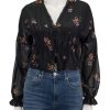 Wholesale Holly Top In Black Multi Blouses