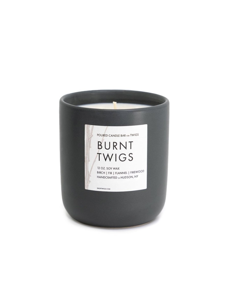 Wholesale Burnt Twigs Private Label Candle Candles