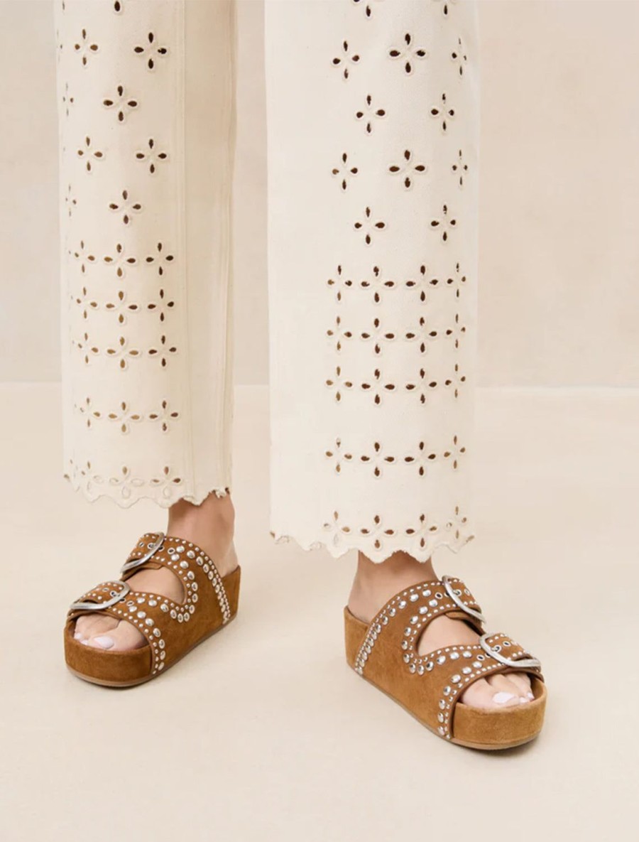 Wholesale Jack Two Band Sandal With Studs Sandals