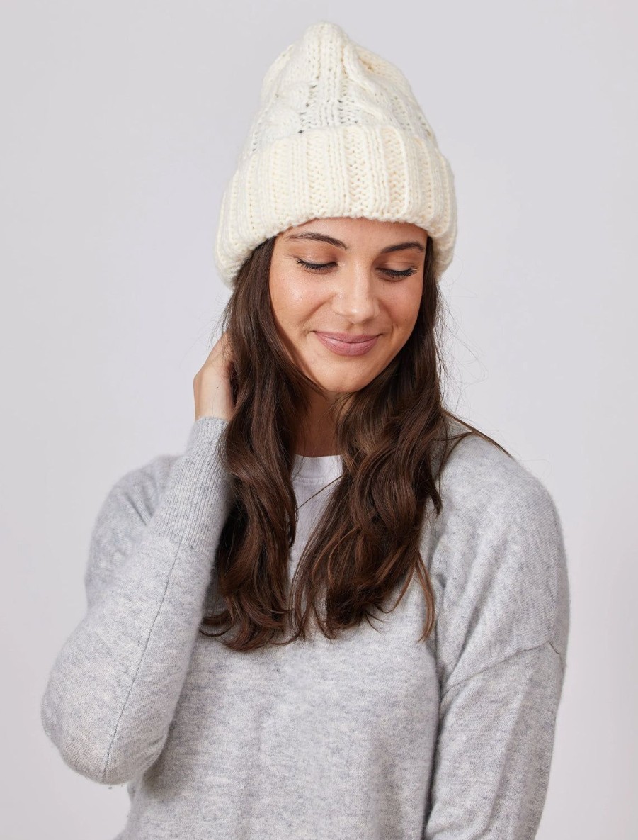 Online Fisherman Beanie In Ivory Hats