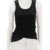 Hot Poppy Tank In Black Lounge Tops + Sweatshirts